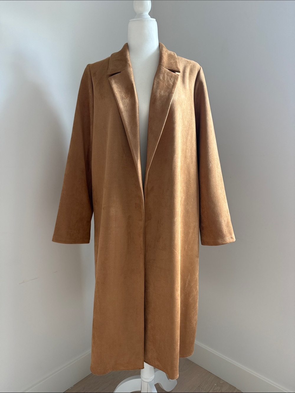 Zara Long Camel Trench Coat